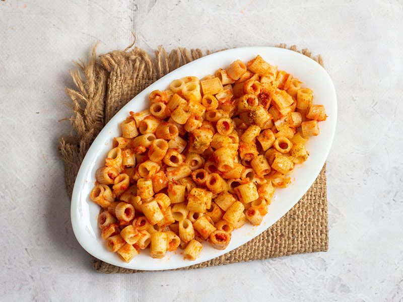 Pasta With Red Sauce Platter