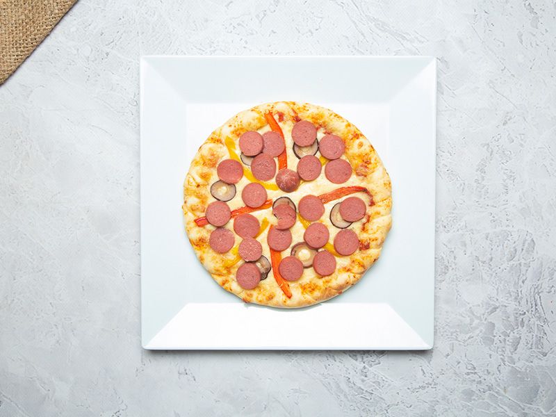 Hot Dog Pizza