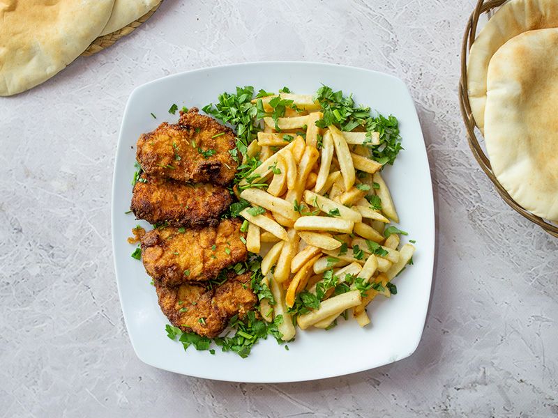 Boneless Chicken Pane Meal