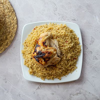 ربع دجاجة مفتول صدر