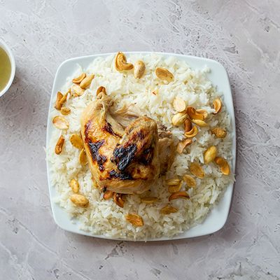 فتة دجاج ربع - صدور