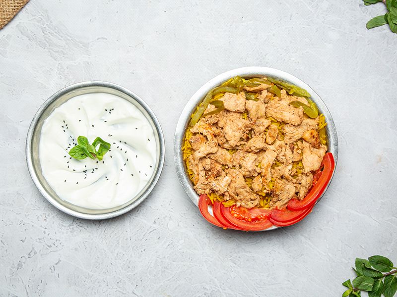 Chicken Fajita Fatteh