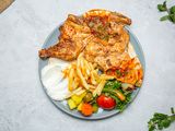 Grilled Charcoal Farrouj Meal