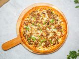 Oriental Sausage Pizza
