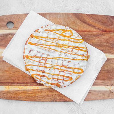 White Chocolate With Caramel Waffle