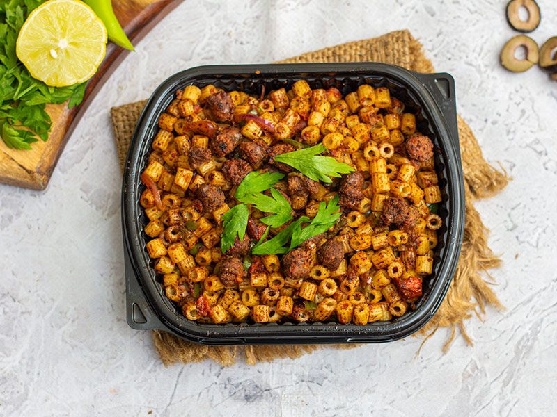 Oriental Sausage Pasta