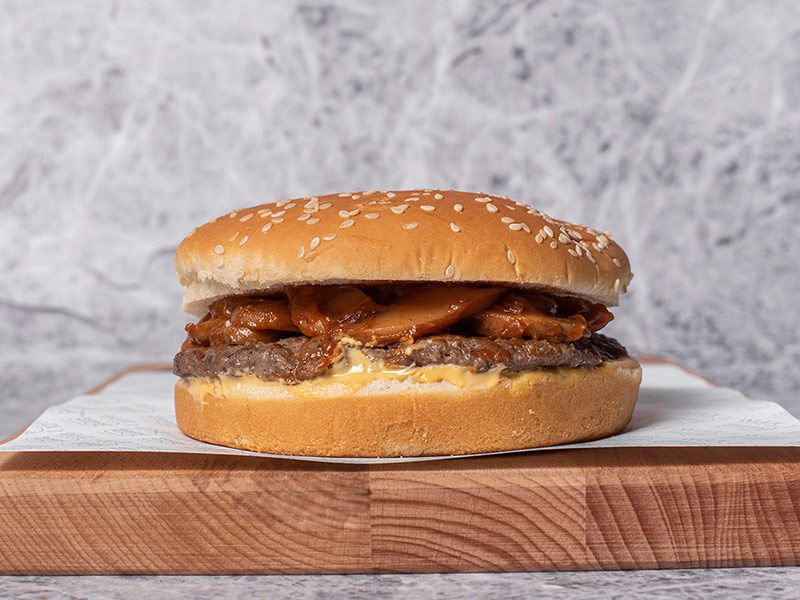 BBQ Beef Burger Sandwich