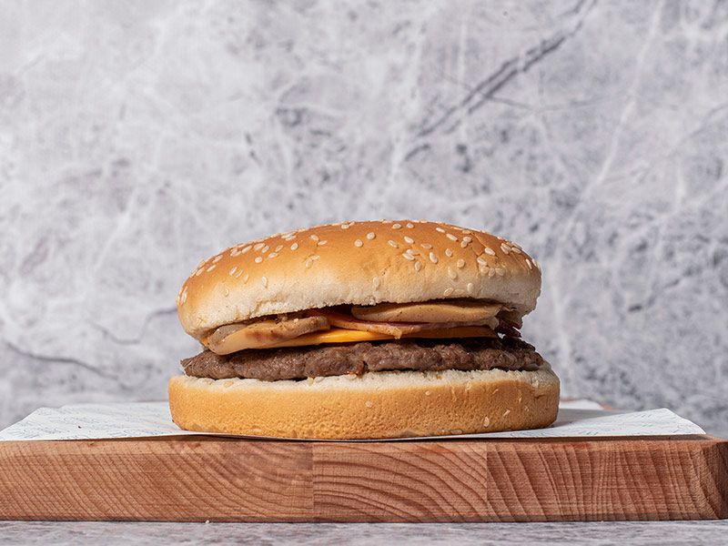 Alex's Beef Burger Sandwich
