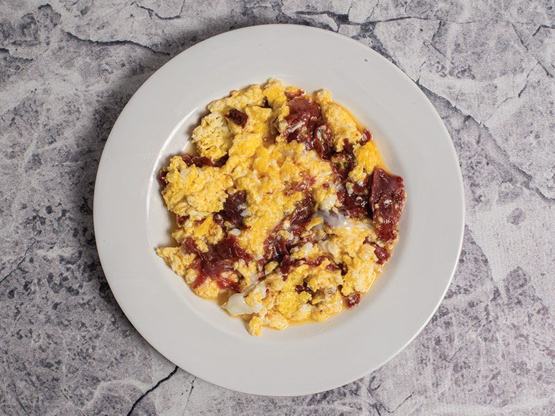 Eggs With Pastrami
