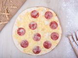 Salami With Cheese Manoucheh