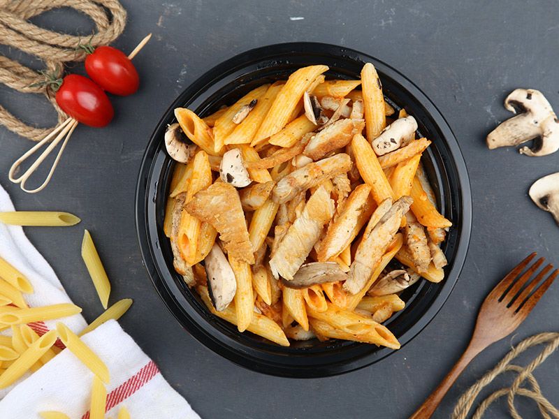 Crispy Chicken Pasta