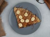 Nutella Chocolate With Banana And Nuts Crepe