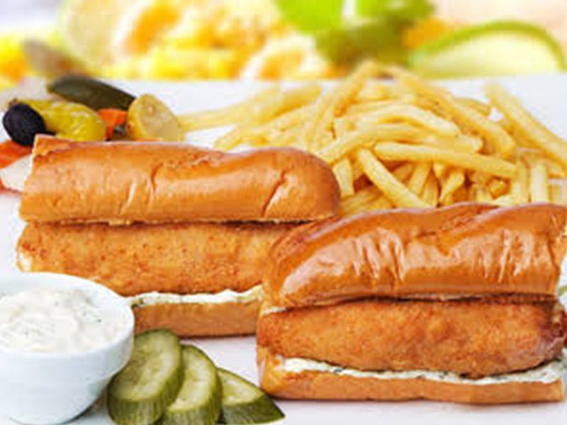 Crispy Chicken Roll Sandwich