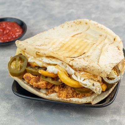 Spicy Zinger Crepe