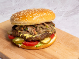 Jack Hummer Beef Burger Sandwich
