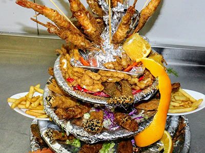 Fried Abraj Phosphorus Platter