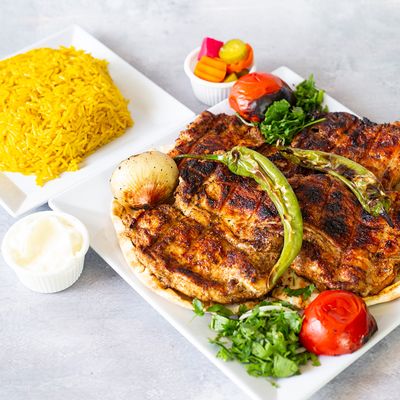 Boneless chicken with potatoes