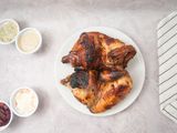 Charcoal Grilled Chicken.