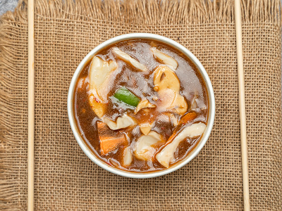Hot And Sour Chicken Soup