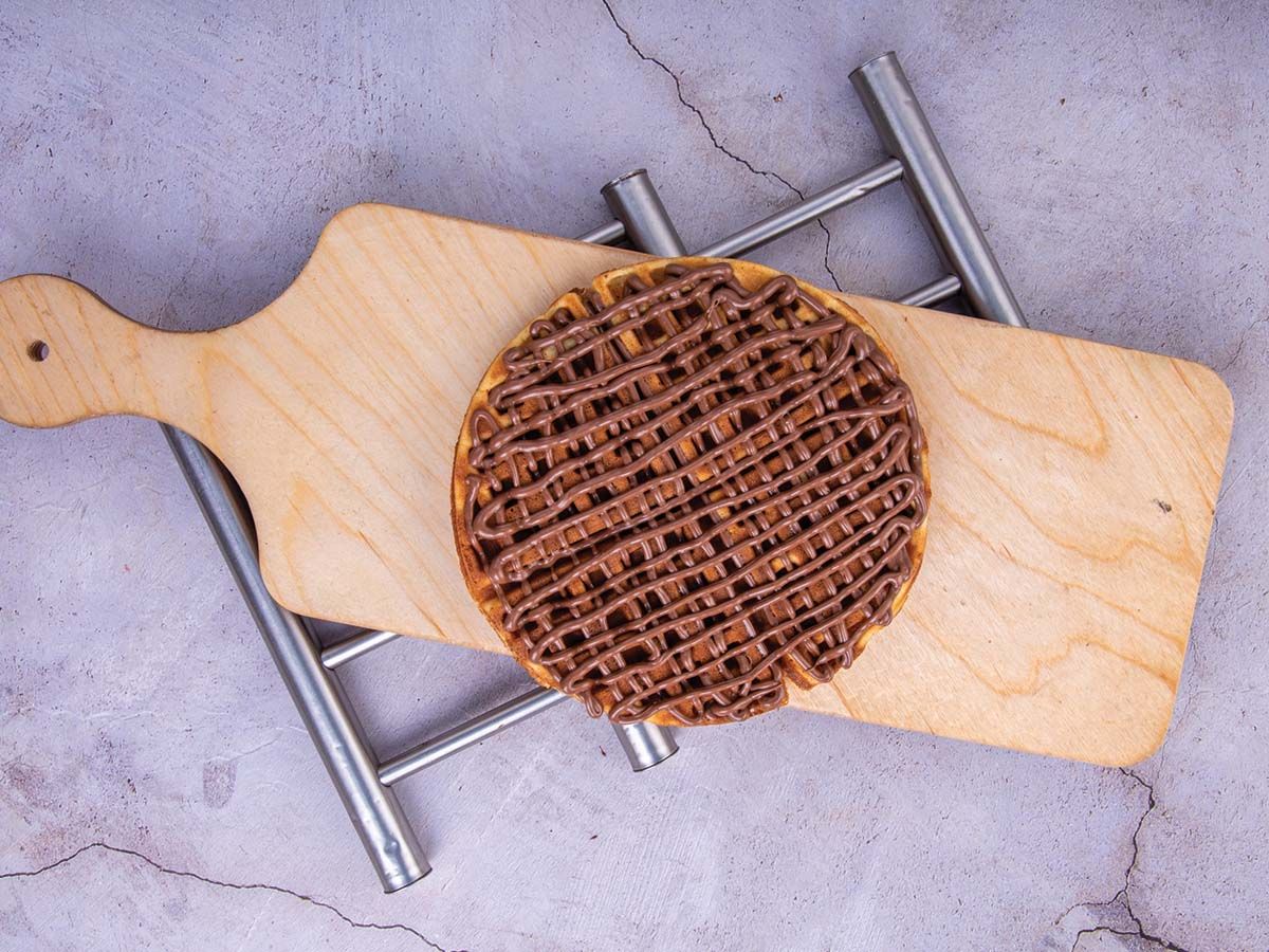 Dark Chocolate Waffle