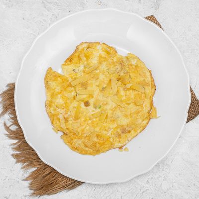Omelette with Rumi cheese