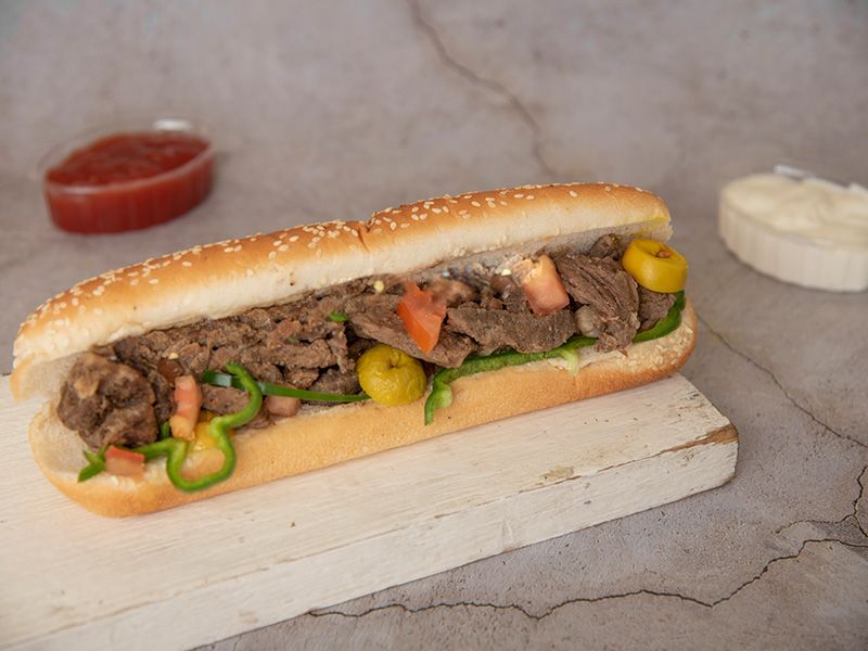 Meat Shawerma Sandwich