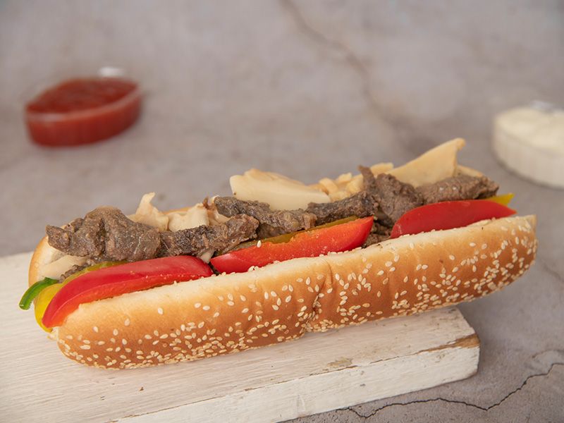 Meat Fajita Sandwich