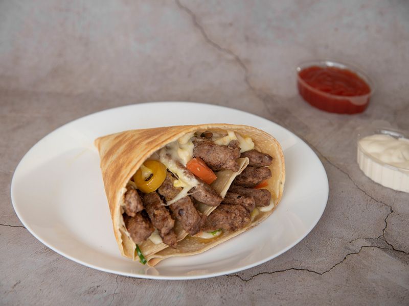Beef Burger Crepe