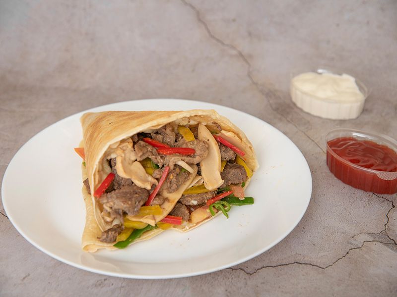 Beef Fajita Crepe