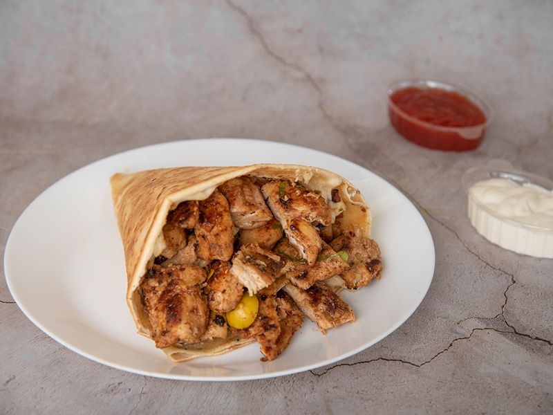 Grilled Chicken Breasts Crepe