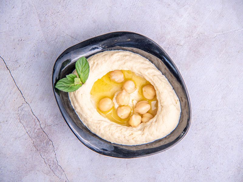 Chickpeas With Sesame Paste
