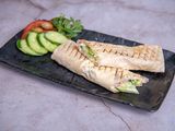 Labneh And Vegetables Sandwich