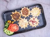 Cheese And Sausage Mini Manakish