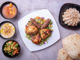 Quarter Chicken With Kofta Meal