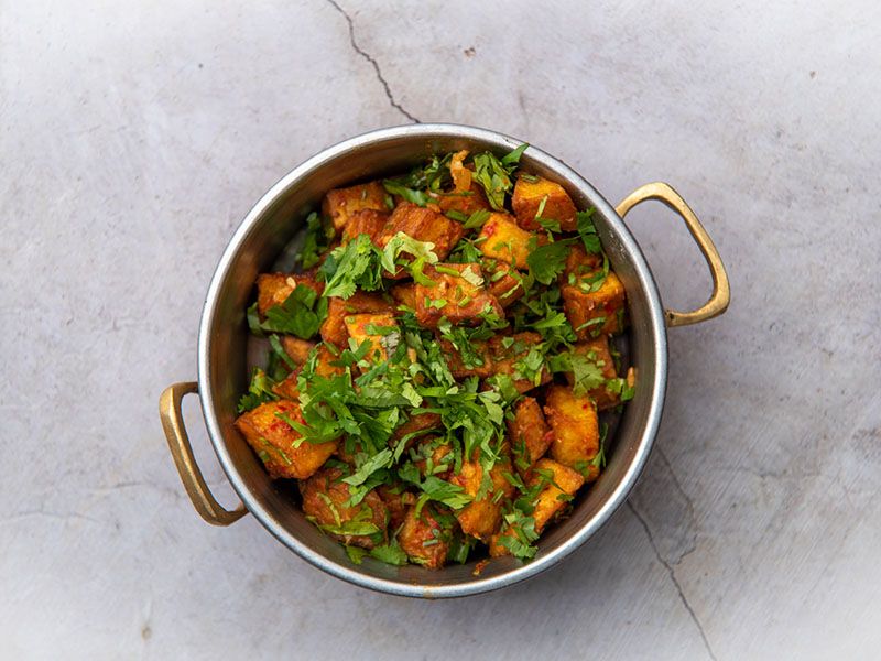 Potatoes with Coriander