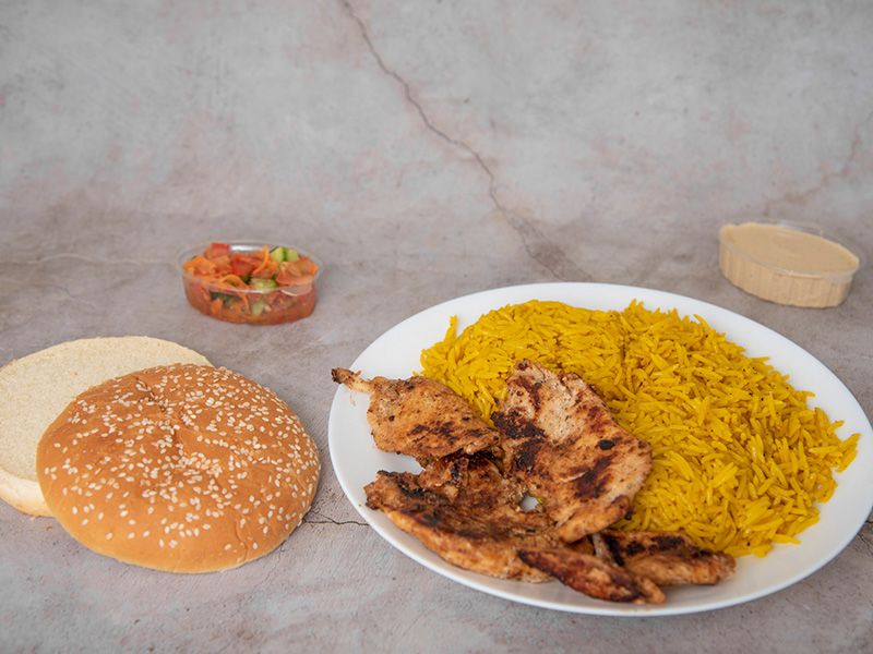 Grilled Chicken Breasts Meal