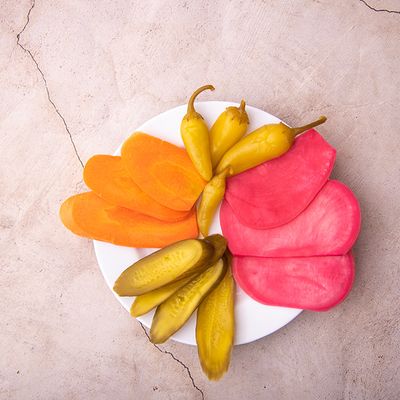 Mixed Pickles Plate