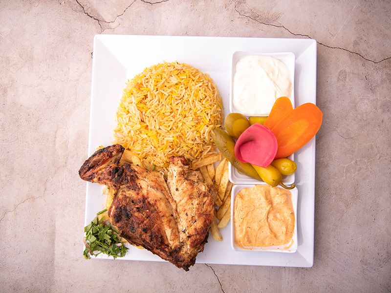 Quarter Grilled Chicken Breasts
