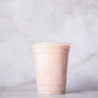 Avocado Juice With Strawberry