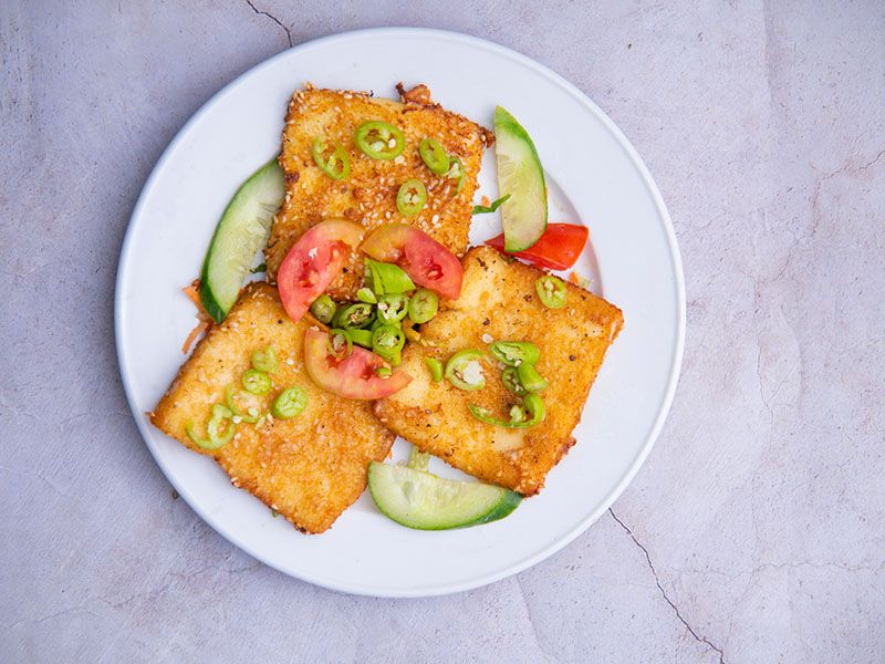Fried Cheese Sandwich