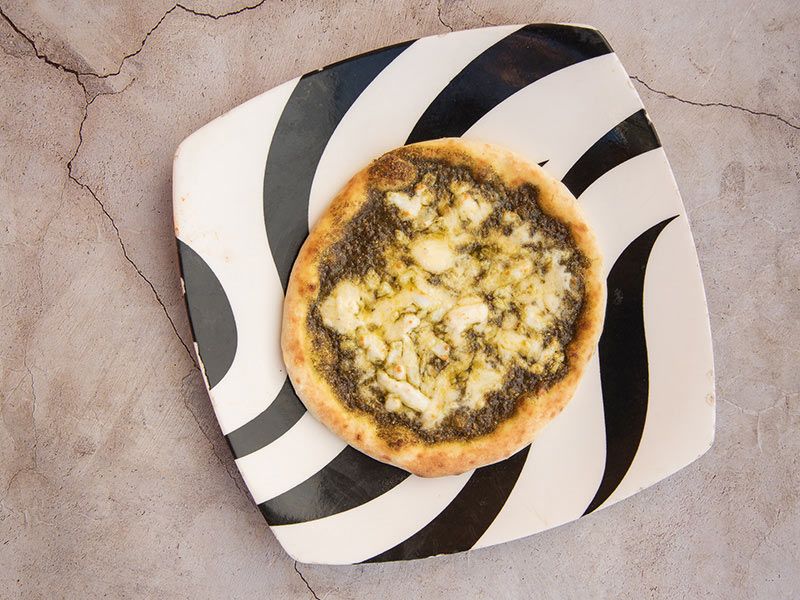 Thyme With Kashkaval Cheese Manoucheh