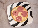 Mozzarella Cheese With Salami Manoucheh
