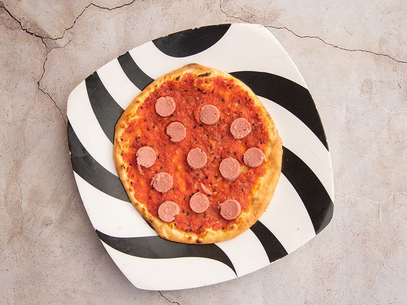 Muhammara With Sausage Manoucheh