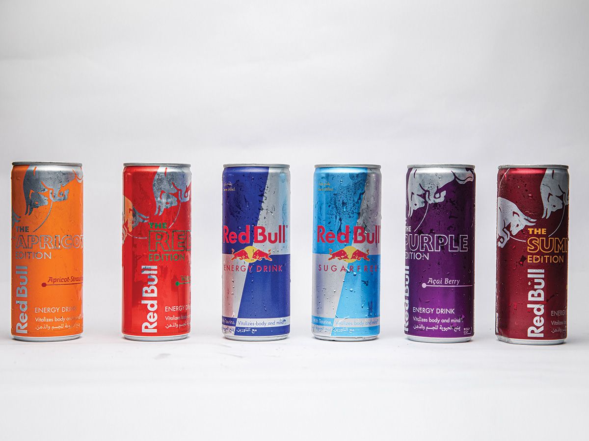 Iced Red Bull Soda