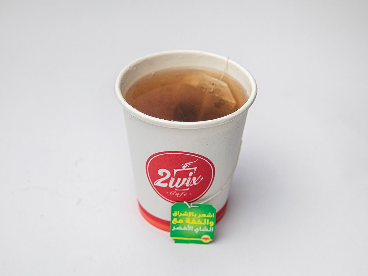 Green tea bag