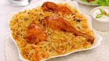 Half Biryani Chicken With Kabsa