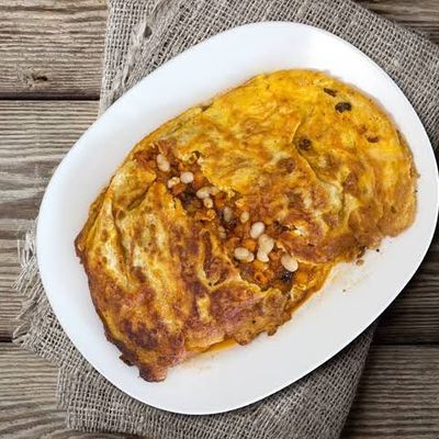White Beans Majmash with Cheese