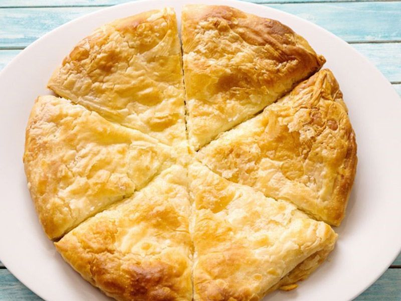 Basbousa With Konafa And Nuts Pie