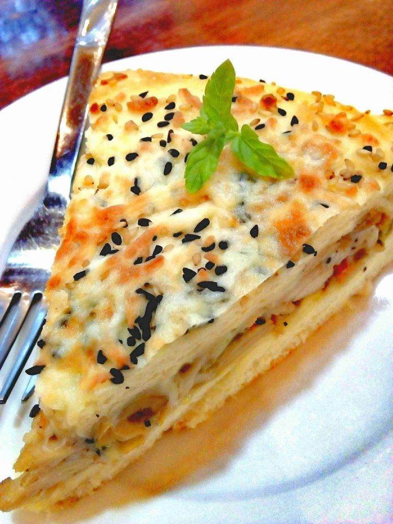 Chicken Shawerma Pie