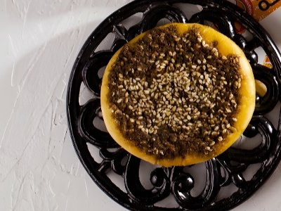 Zaatar With Mozzarella Cheese Manoucheh